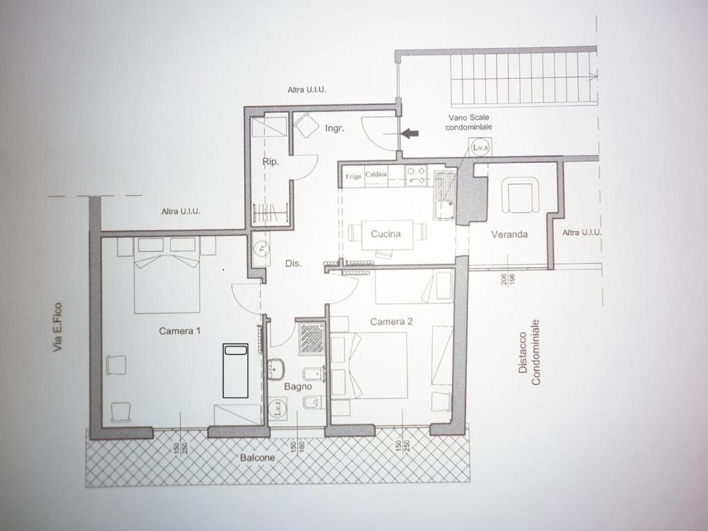 Ludovica Trilocale Centrale Con Posto Auto 东塞斯特里 外观 照片